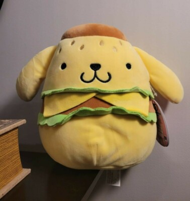pompompurin burger plush